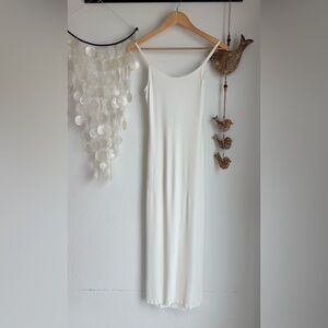 maggie macdonald millie sheer maxi dress Lovers and Friends x Maggie MacDonald Millie Sheer Maxi Dress in White